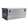 Hünersdorff Aluminium-ECO-Box 142 L silber, 495x895x375 mm