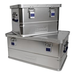 Hünersdorff Aluminium-ECO-Box 30 L silber, 335x430x270 mm