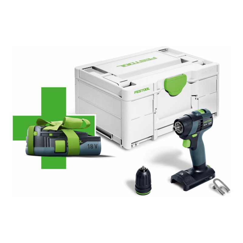 Festool Akku-Bohrschrauber TXS 18-Basic-3,0 (Gratis Akku Aktion)