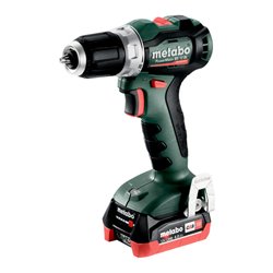 Metabo Akku-Bohrschrauber PowerMaxx BS 12 BL (601044800) metaBOX 118, 12V 2x4Ah LiHD + ASC 55
