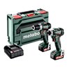 Metabo Akkuset Combo Set 2.7.3 12 V BL (685228000) PowerMaxx BS 12 BL + PowerMaxx SSD 12 BL , metaBOX 145