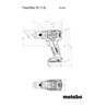 Metabo Akku-Schlagbohrschrauber PowerMaxx SB 12 BL (601046500) metaBOX 118, 12V 2x2Ah Li-Power + SC 30