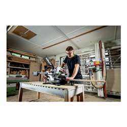 Metabo Akku-Kappsäge KGS 18 LTX BL 254 (614254810) mit Zugfunktion 18V 2x8Ah LiHD + ASC 145