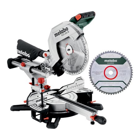 Metabo Kappsäge KGS 305 M Set (613305900) mit 2. Hartmetall-Sägeblatt, im Karton