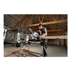 Metabo Akku-Kappsäge KGS 18 LTX BL 305 (614305810) mit Zugfunktion 18V 2x8Ah LiHD + ASC 145
