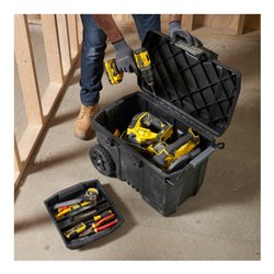 Stanley Mobile Montagebox mit Teleskopgriff