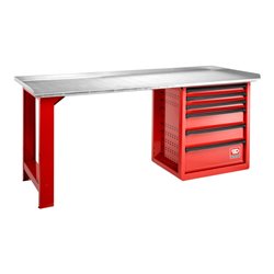 Facom Werkbank galv. Arbeitsfläche 2m