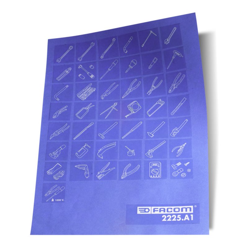Facom Piktogrammblatt