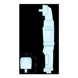 Facom Druckluft-Winkel-Schlagschrauber 1/2