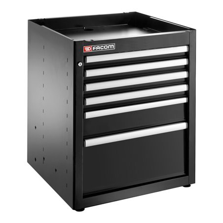 Facom JLS3 Einzelunterschrank 6 Schubladen schwarz