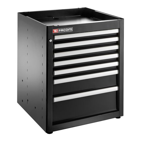 Facom JLS3 Einzelunterschrank 7 Schubladen schwarz
