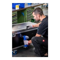 Gesipa Aktion - Lass Dein Projekt strahlen! Birdie inkl. 2x CAS Li-Ion Akku 2,0 Ah / 1x Ladegerät in L-Boxx und 1x SCANGRIP Flut