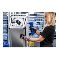 Gesipa Aktion - Lass Dein Projekt strahlen! Birdie inkl. 2x CAS Li-Ion Akku 2,0 Ah / 1x Ladegerät in L-Boxx und 1x SCANGRIP Flut