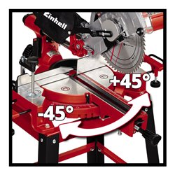 Einhell Zug-Kapp-Gehrungssäge TC-SM 2531/2 U