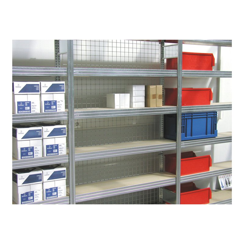 Regalwerk BERT-Gitterrückwand verzinkt 1980x1186 mm für Regal 2000x1285 mm