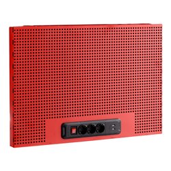 Facom JLS3 halbes Rückpaneel +Steckdose rot