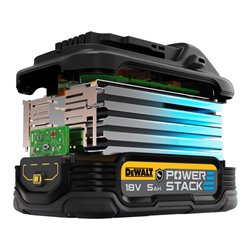 DEWALT Powerstack Ersatz-Akku 18 V / 5 Ah