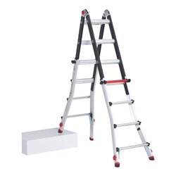 Altrex Teleskop-Klappleiter Varitrex Teleprof Flex 4x4