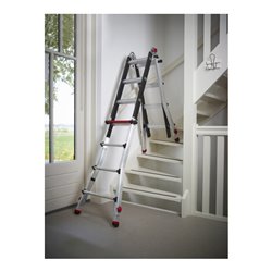 Altrex Teleskop-Klappleiter Varitrex Teleprof Flex 4x4