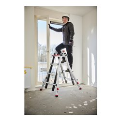 Altrex Teleskop-Klappleiter Varitrex Teleprof Flex 4x4