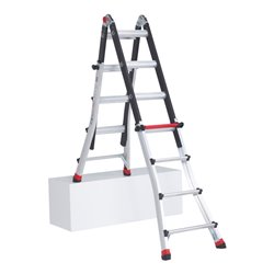 Altrex Teleskop-Klappleiter Varitrex-Teleprof 4 x 4
