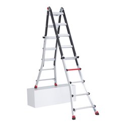 Altrex Teleskop-Klappleiter Varitrex-Teleprof 4 x 5