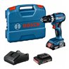 Bosch Akku-Schlagbohrschraube GSB 18V-45, 2 Akku 2,0Ah, GAL 18V-20 in L-Case