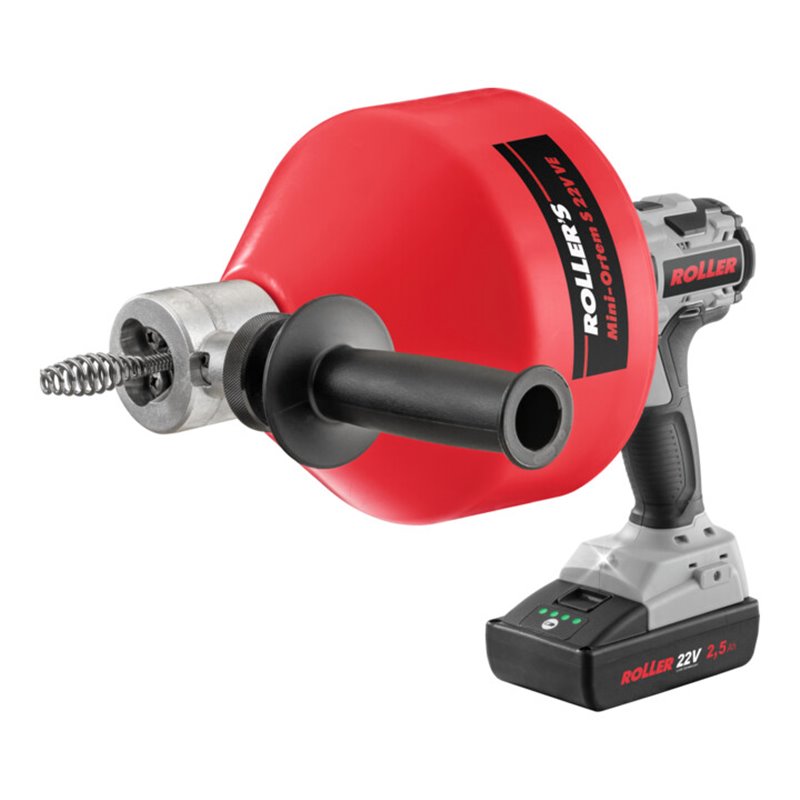 Roller Rohrreiniger Mini-Ortem S 22V VE Set