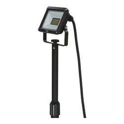 Brennenstuhl LED Stativstrahler JARO 3060 T (20W, 2300lm, 6500K, IP65, LED Arbeitsstrahler mit Stativ und 3m Kabel)