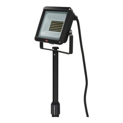 Brennenstuhl LED Stativstrahler JARO 7060 T (50W, 5800lm, 6500K, IP65, LED Arbeitsstrahler mit Stativ und 5m Kabel)