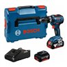 Bosch Akku-Schlagbohrschrauber GSB 18V-55 mit 2x4,0Ah Akkus Ladegerät GAL 18V-40 in L-Boxx