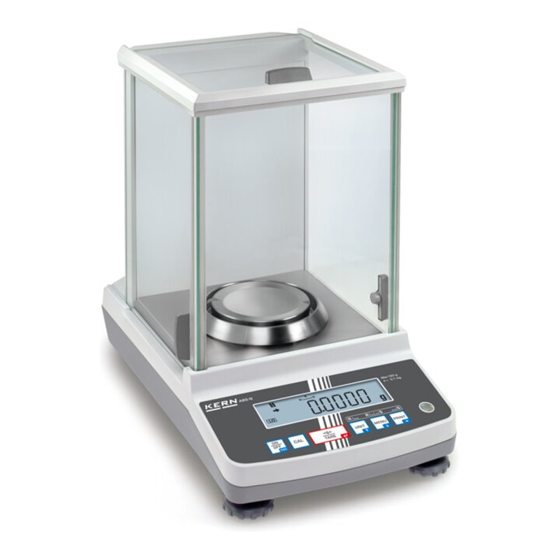 Kern Analysenwaage ABJ 320-4NM+C kalibriert, Wägebereich 320 g, Ablesbarkeit 0,1 mg