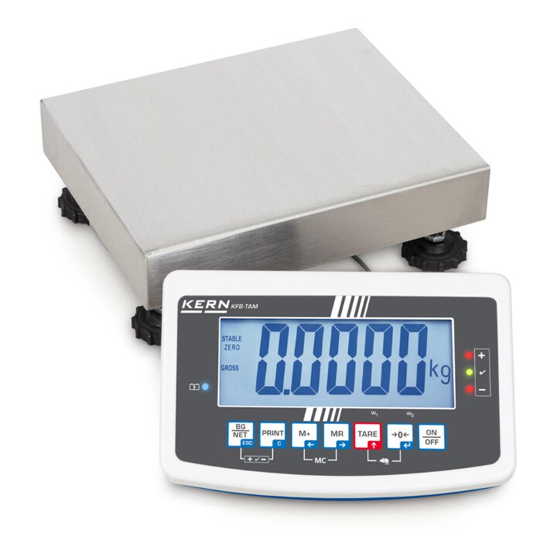 Kern Industriewaage IFB 6K1DM+C kalibriert, Wägebereich 3|6 kg, Ablesbarkeit 1|2 g