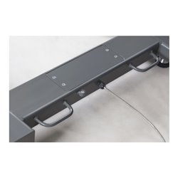 Kern Palettenwaage UIB 600K-1+C kalibriert, Wägebereich 600 kg, Ablesbarkeit 200 g