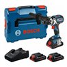 Bosch Professional Set: Akku-Bohrschrauber GSR 18V-110 C, 3x ProCORE18V 4.0Ah, L-BOXX