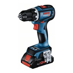 Bosch Combo Kit Set mit 4 18V-Werkzeugen: GSR, GWS, GKM, GGS, 3 x Akku