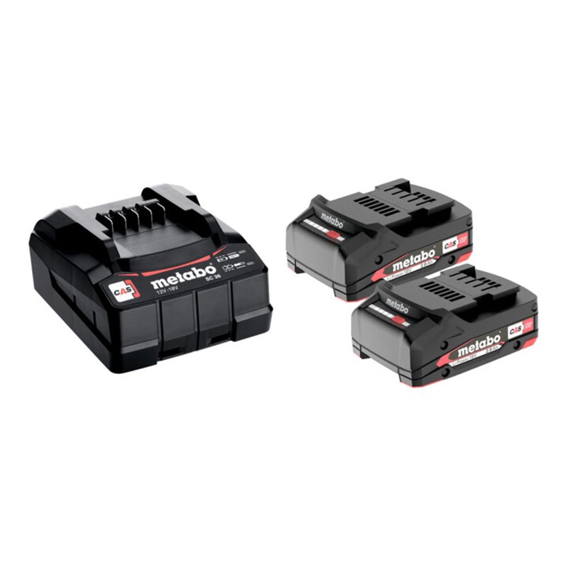 Metabo Basis-Set 2 x 2.0 Ah