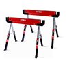 STIER 2x Falt-Arbeitsbock Sägebock höhenverstellbar 590kg