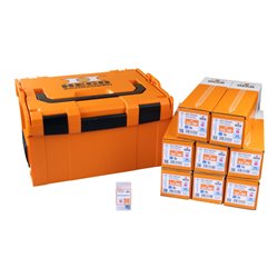 HECO Sortimentskoffer 'Tellerkopf 1', L-BOXX 238 inkl. Schrauben