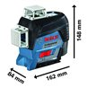 Bosch Professional Linienlaser GLL3-80 C+GLM 20MT