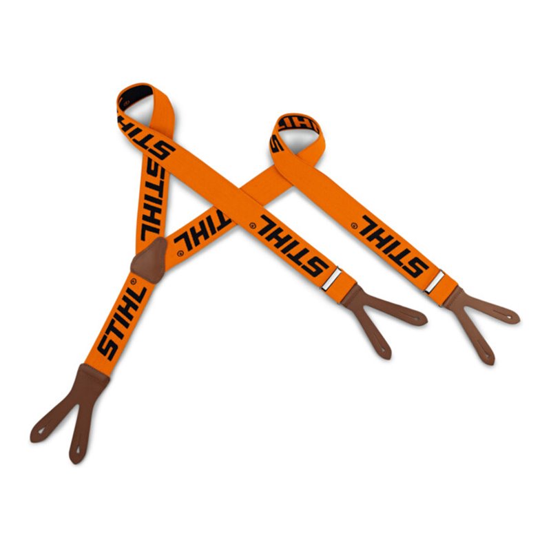 Hosenträger zum Knöpfen orange