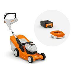 STIHL Akku-Rasenmäher RMA 443 C, Set mit AP 200 und AL 301