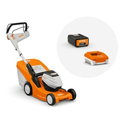 STIHL Akku-Rasenmäher RMA 443 PV, Set mit AP 200 und AL 301