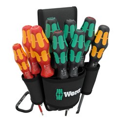 Wera Gürteltasche 9620 Set 1, 10-teilig