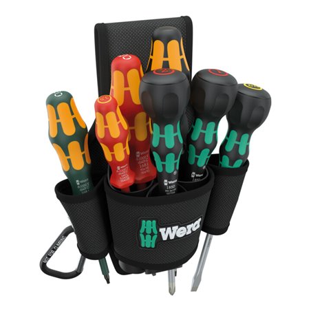Wera Gürteltasche 9622 Set 3, 8-teilig