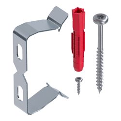TOX Halterung für Steckdosenleisten Bracket (4er Set)