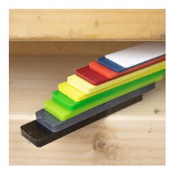 TOX Verglasungsklötze 24x100 mm Window Distance Sortiment 1,2,3,4,5,6 mm (300 Stk.)