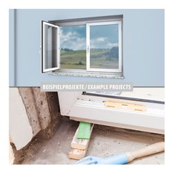 TOX Verglasungsklötze 24x100 mm Window Distance Sortiment 1,2,3,4,5,6 mm (600 Stk.)