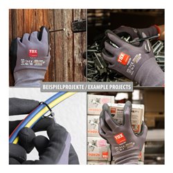 TOX Montagehandschuhe Flex Fit Größe 8