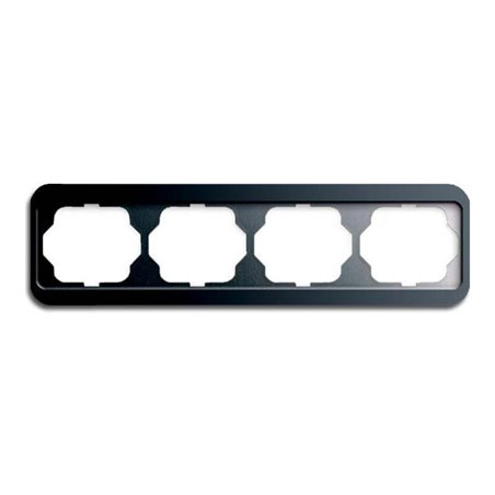 Busch-Jaeger Rahmen 4-fach platin, waager.alpha 1724-20